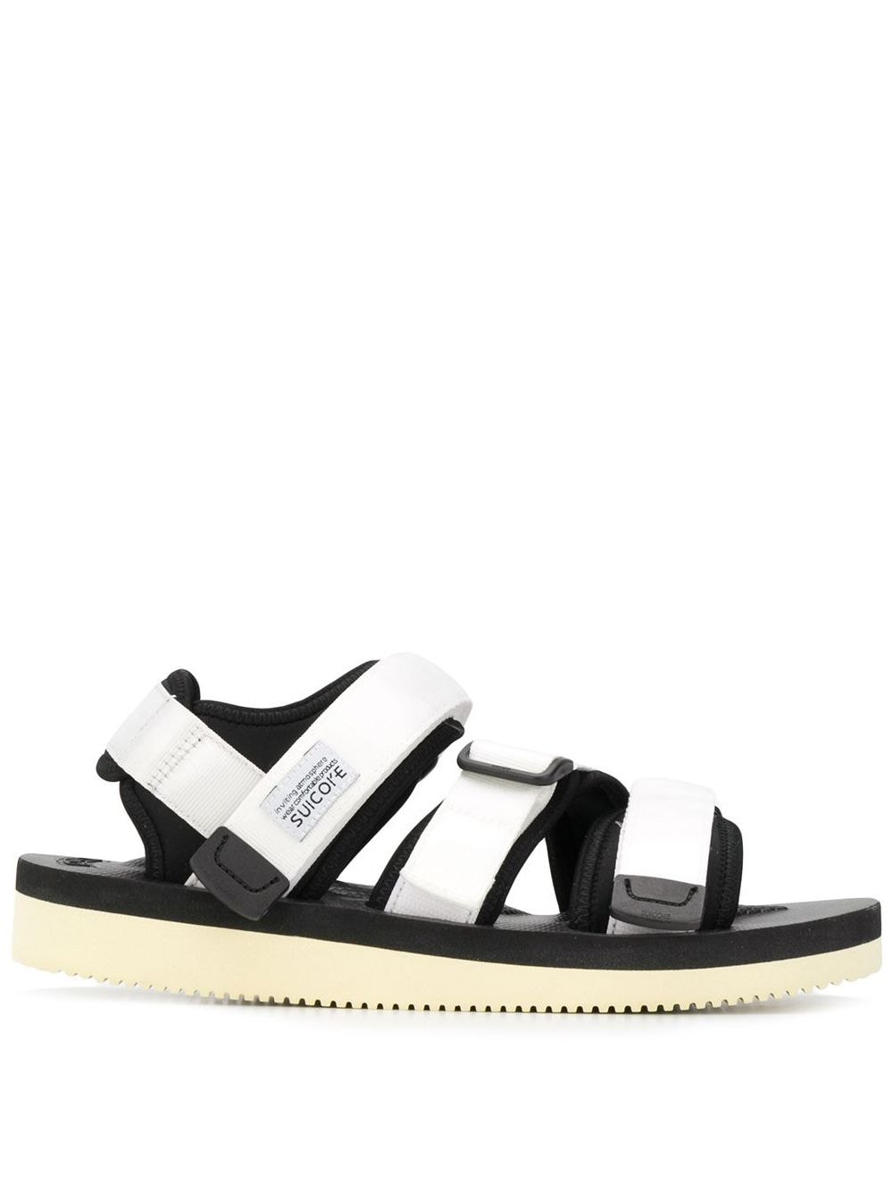 Suicoke touch strap sandals - White von Suicoke