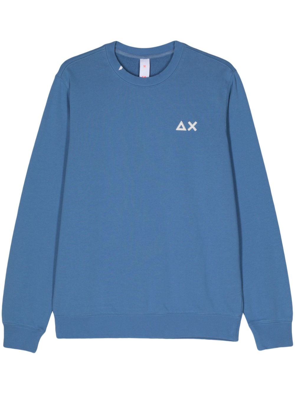 Sun 68 logo-embroidered sweatshirt - Blue von Sun 68