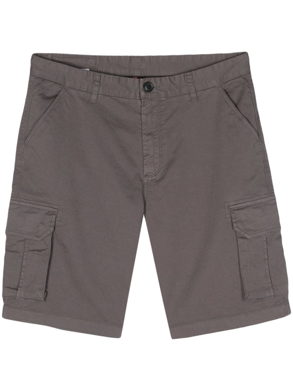 Sun 68 mid-rise twill cargo shorts - Grey von Sun 68