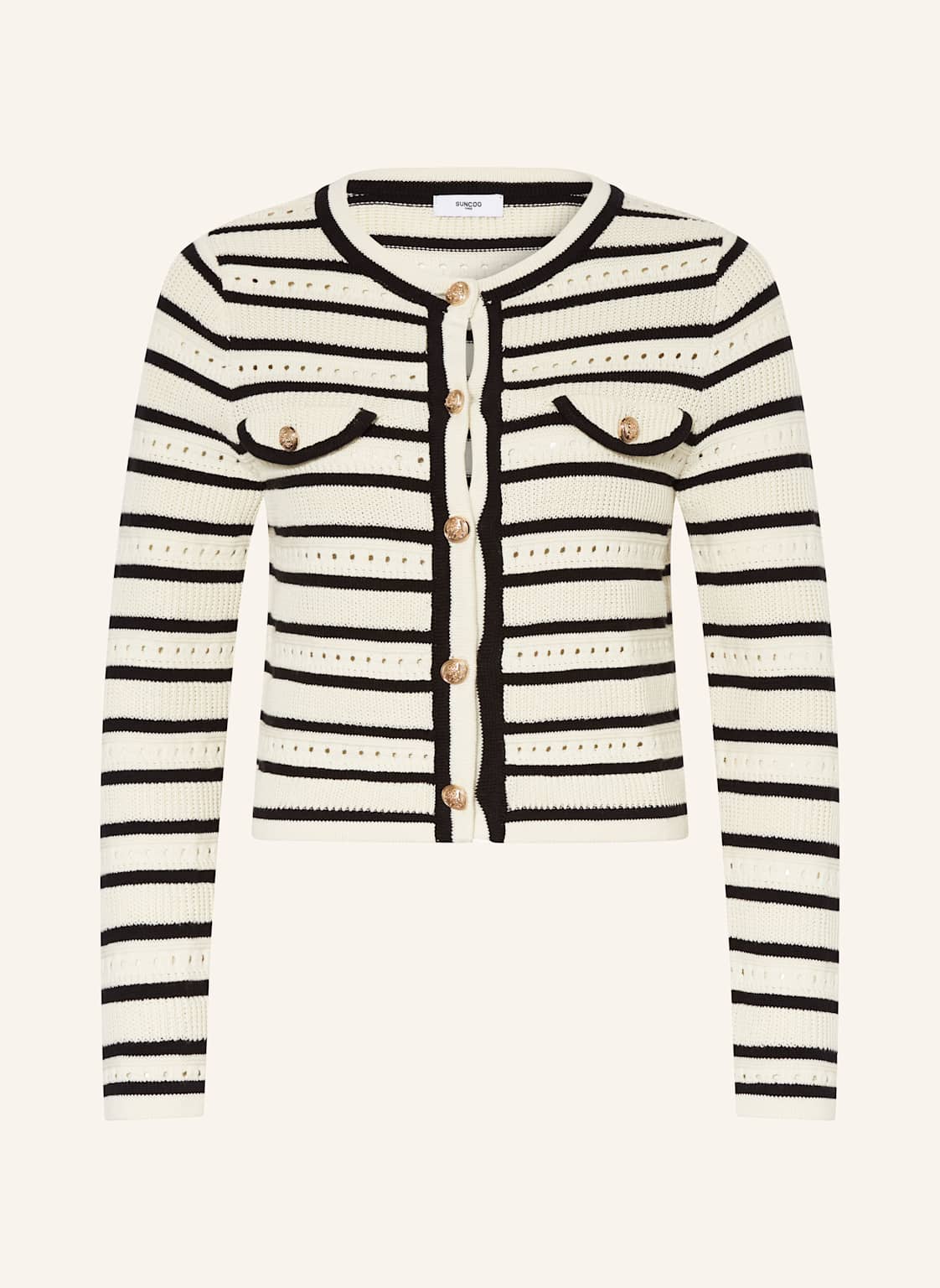 Suncoo Strickjacke Ganeo weiss Suncoo Strickjacke Ganeo weiss von Suncoo