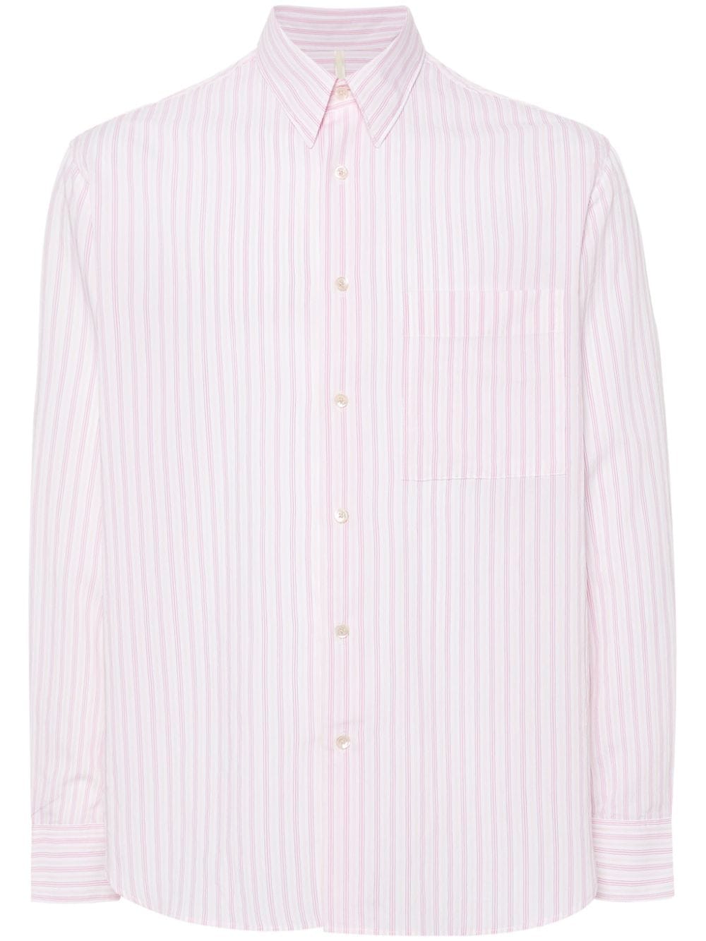 Sunflower Ace striped shirt - Pink von Sunflower