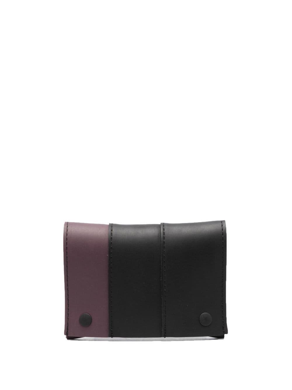 Sunnei colour-block wallet - Black von Sunnei