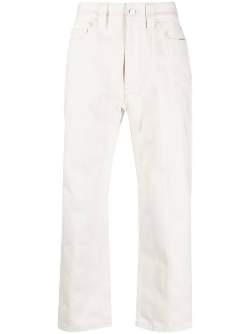 Sunnei cropped cotton trousers - Neutrals von Sunnei