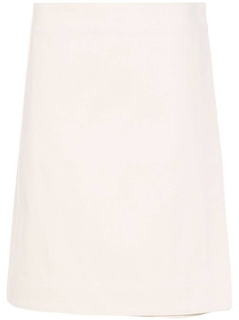 Sunnei reversible cotton skirt - Neutrals von Sunnei