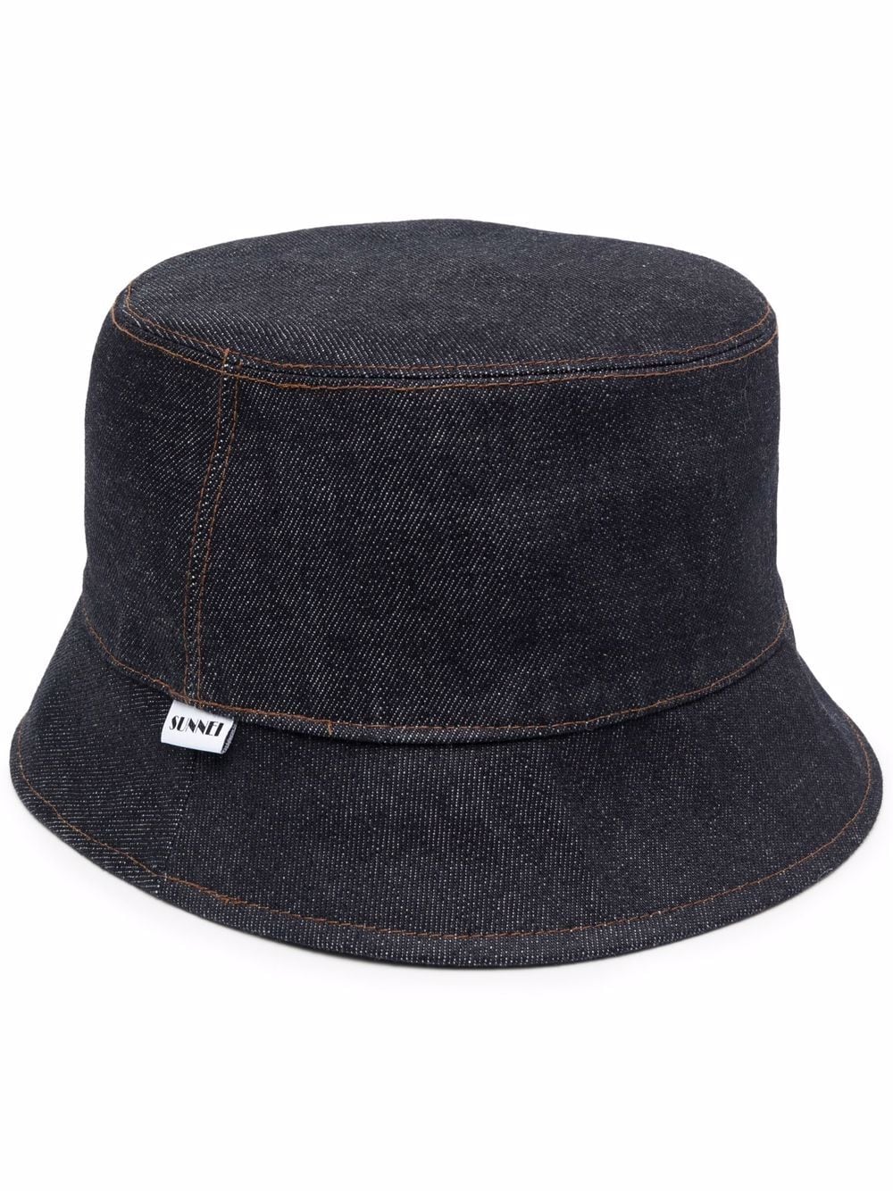 Sunnei reversible denim bucket hat - Blue von Sunnei