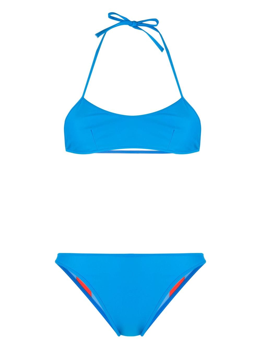 Sunnei reversible striped bikini set - Blue von Sunnei