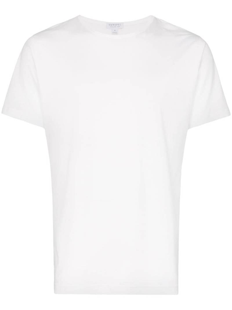 Sunspel classic short-sleeve T-shirt - White von Sunspel