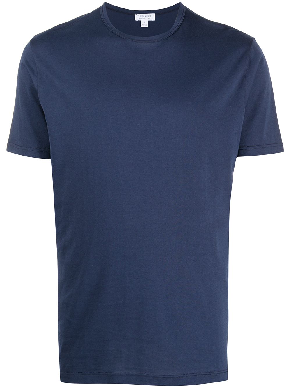 Sunspel crew neck cotton T-shirt - Blue von Sunspel