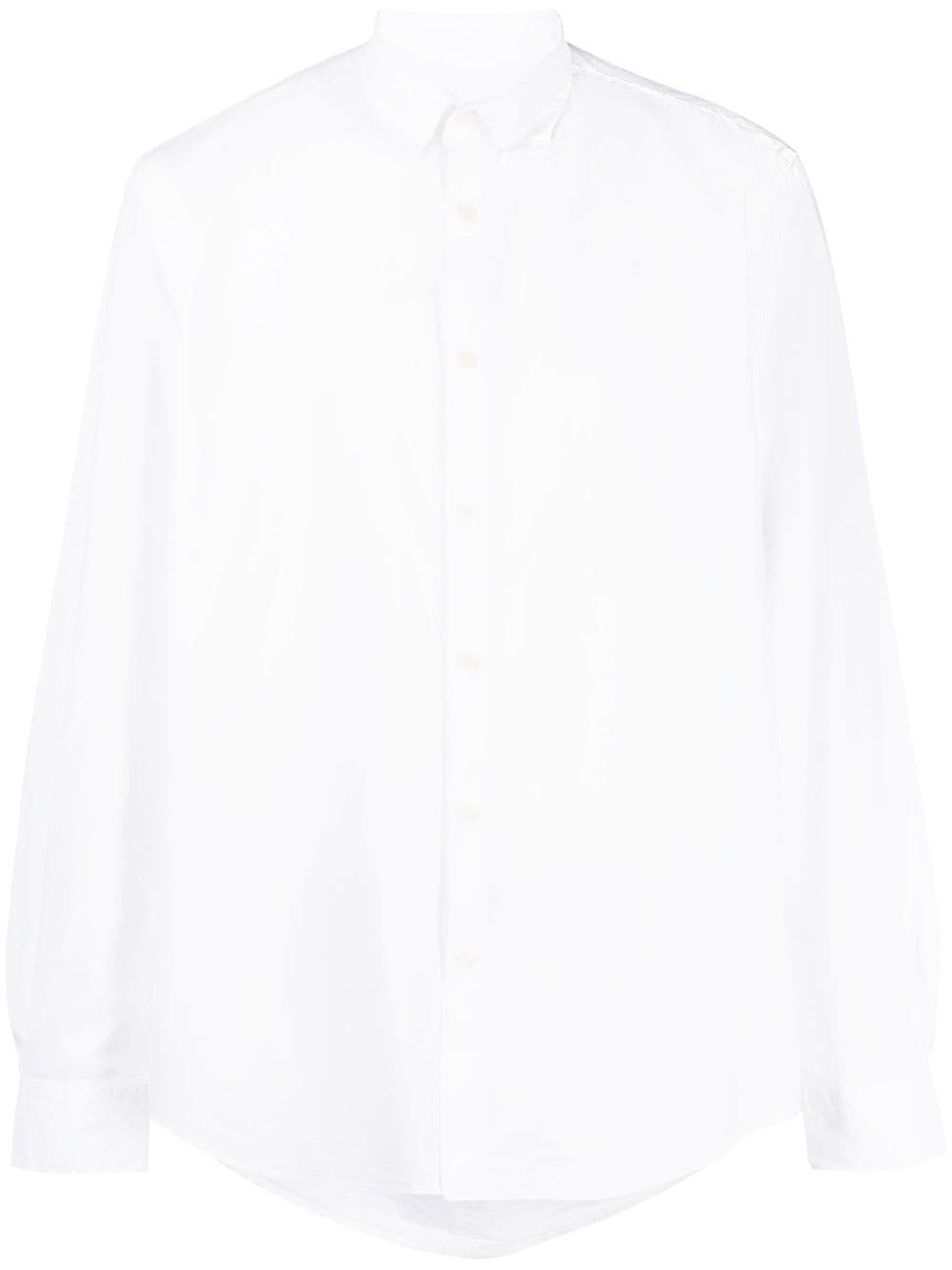 Sunspel long-sleeve cotton shirt - White von Sunspel