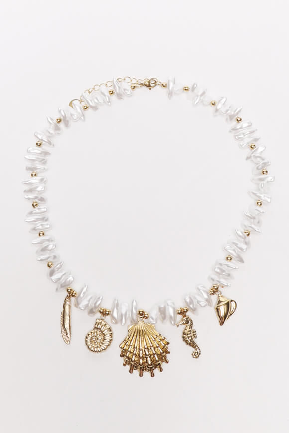 Suonana Halskette | Pearl Weiss | Damen  | Einheitsgroesse von Suonana