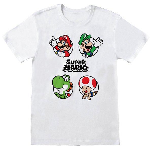 Tshirt Damen Weiss L von Super Mario