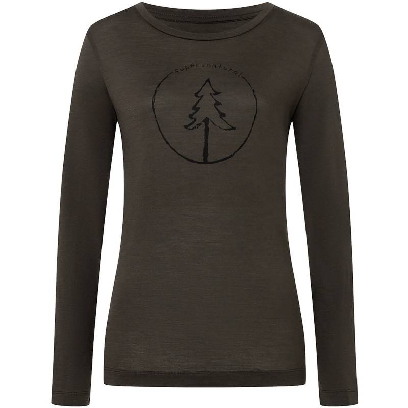 Super.Natural Damen Bubble Tree Longsleeve von Super.Natural