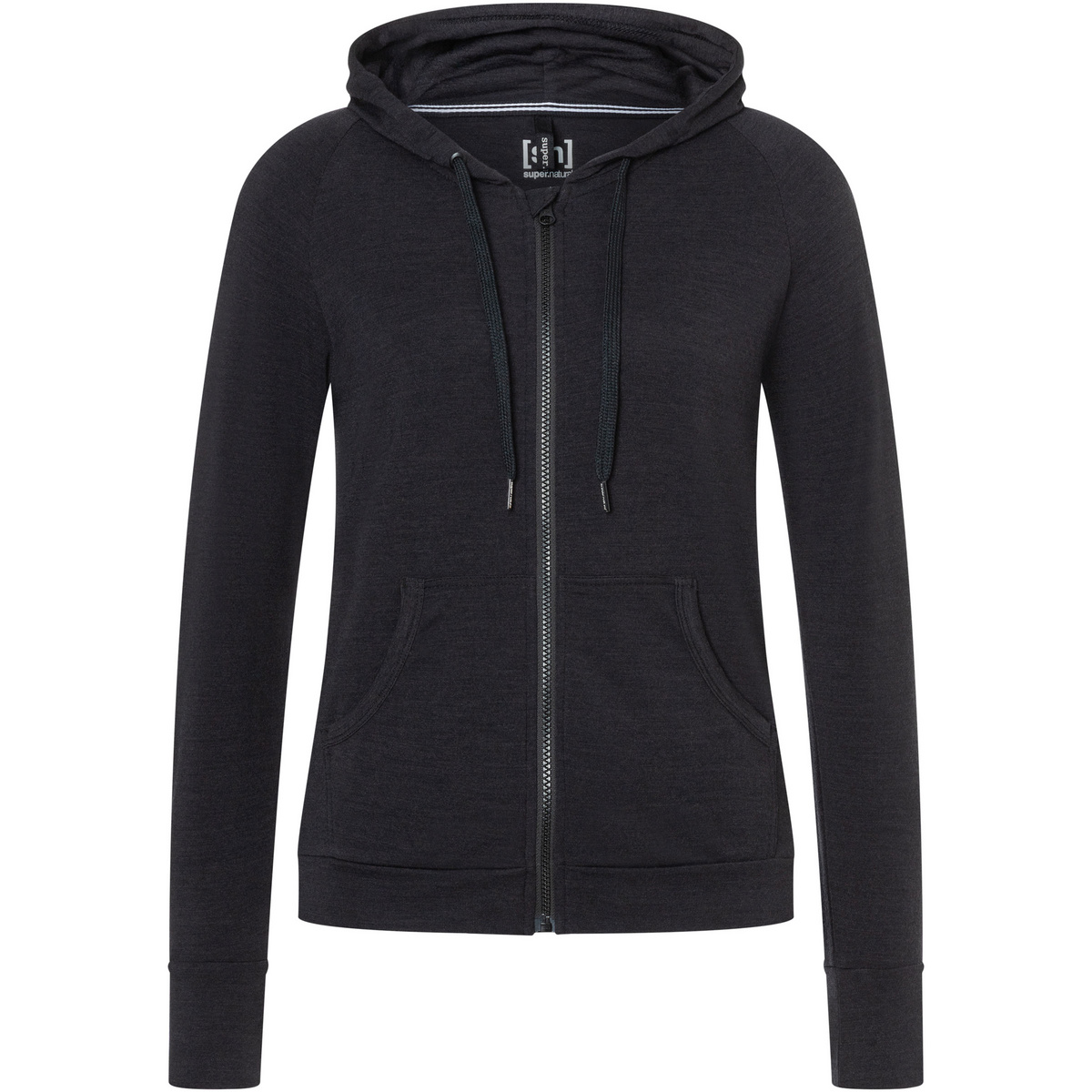 Super.Natural Damen Essential Zip Hoodie Jacke von Super.Natural