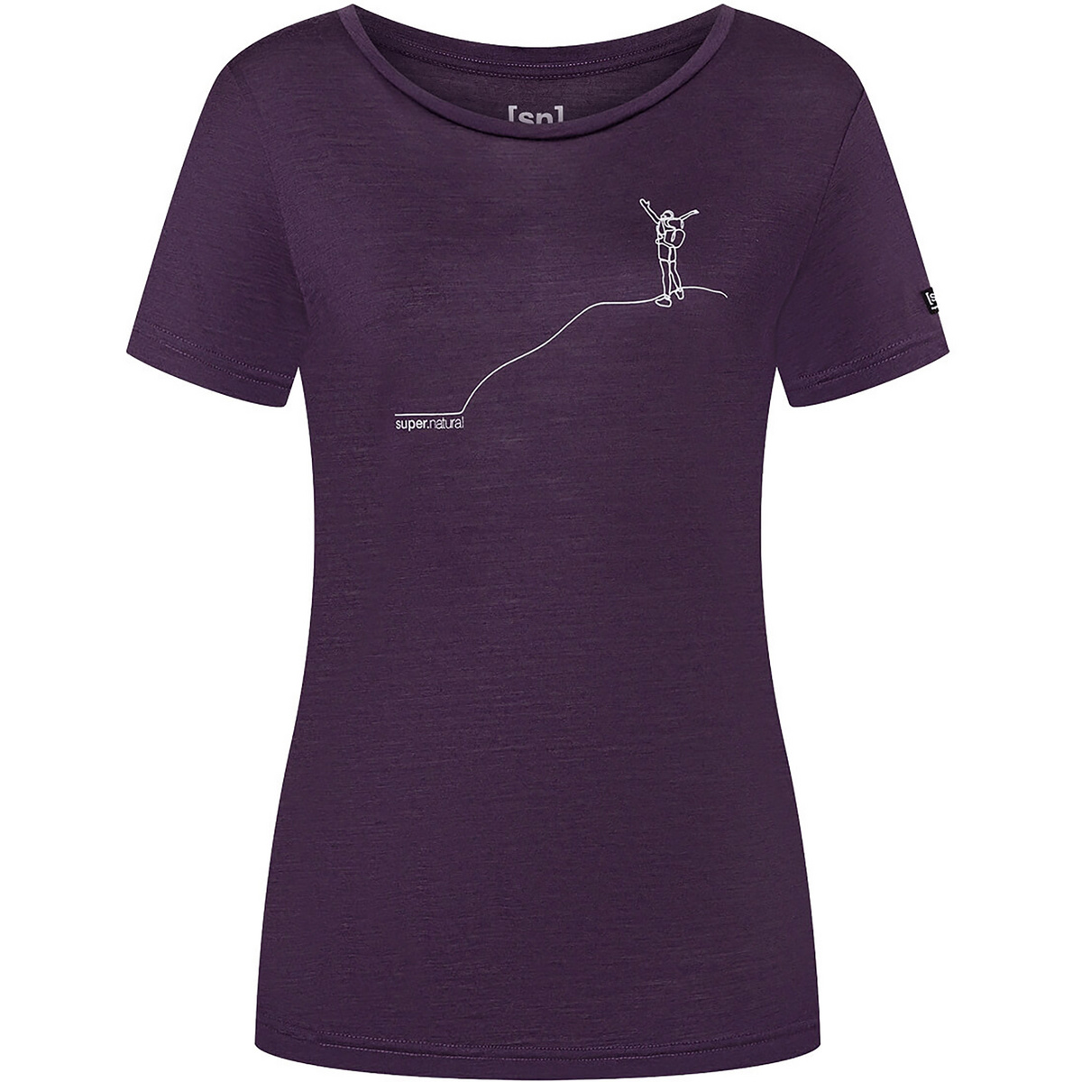 Super.Natural Damen Gipfelglück T-Shirt von Super.Natural