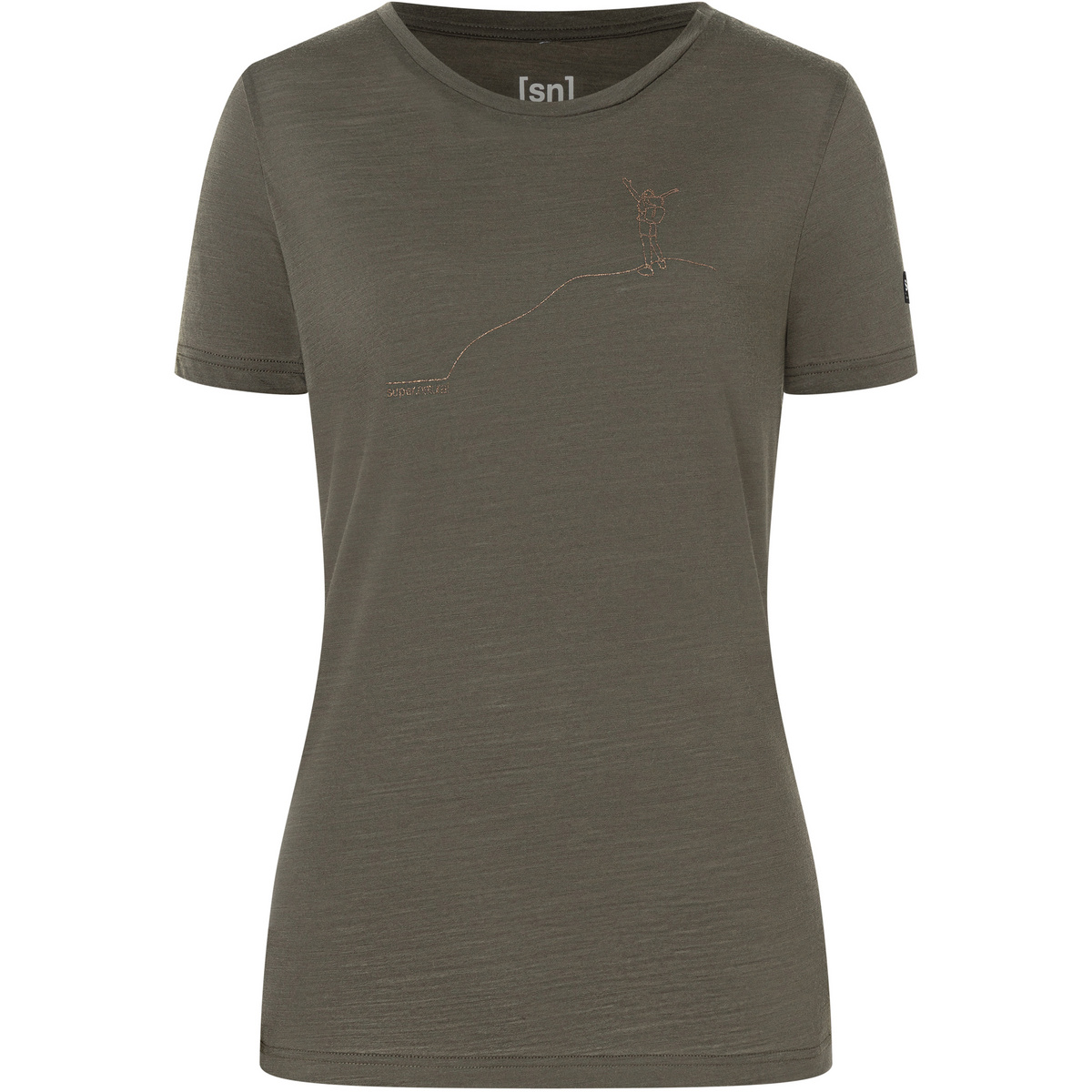 Super.Natural Damen Gipfelglück T-Shirt von Super.Natural