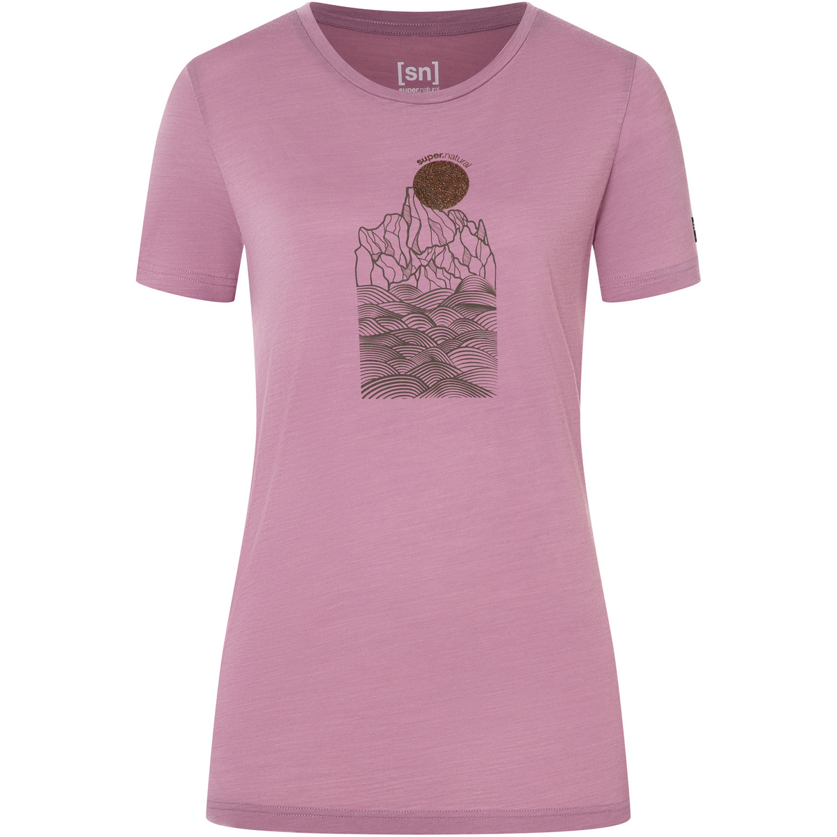 Super.Natural Damen Preikestolen Cliffs T-Shirt von Super.Natural