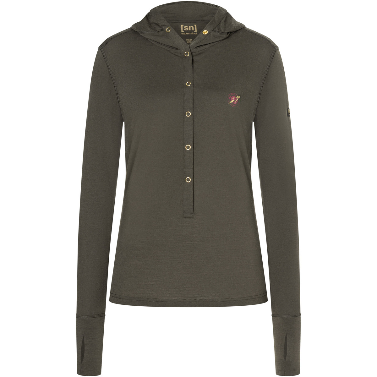 Super.Natural Damen Rocket175 Hoodie von Super.Natural