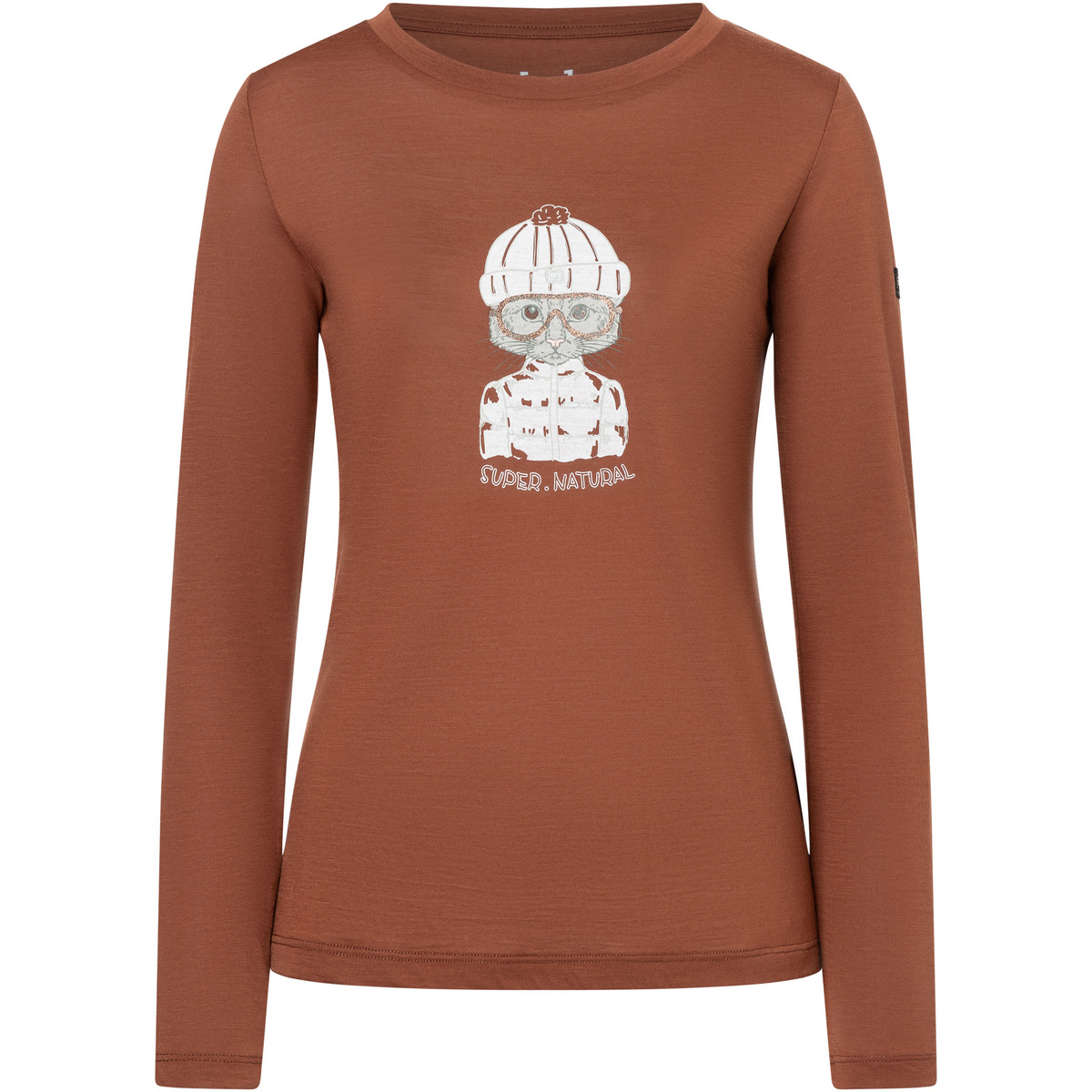 Super.Natural Damen Snow Cat Longsleeve Super.Natural Damen Snow Cat Longsleeve von Super.Natural