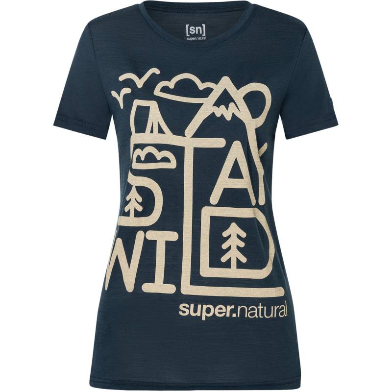 Super.Natural Damen Stay Wild T-Shirt von Super.Natural