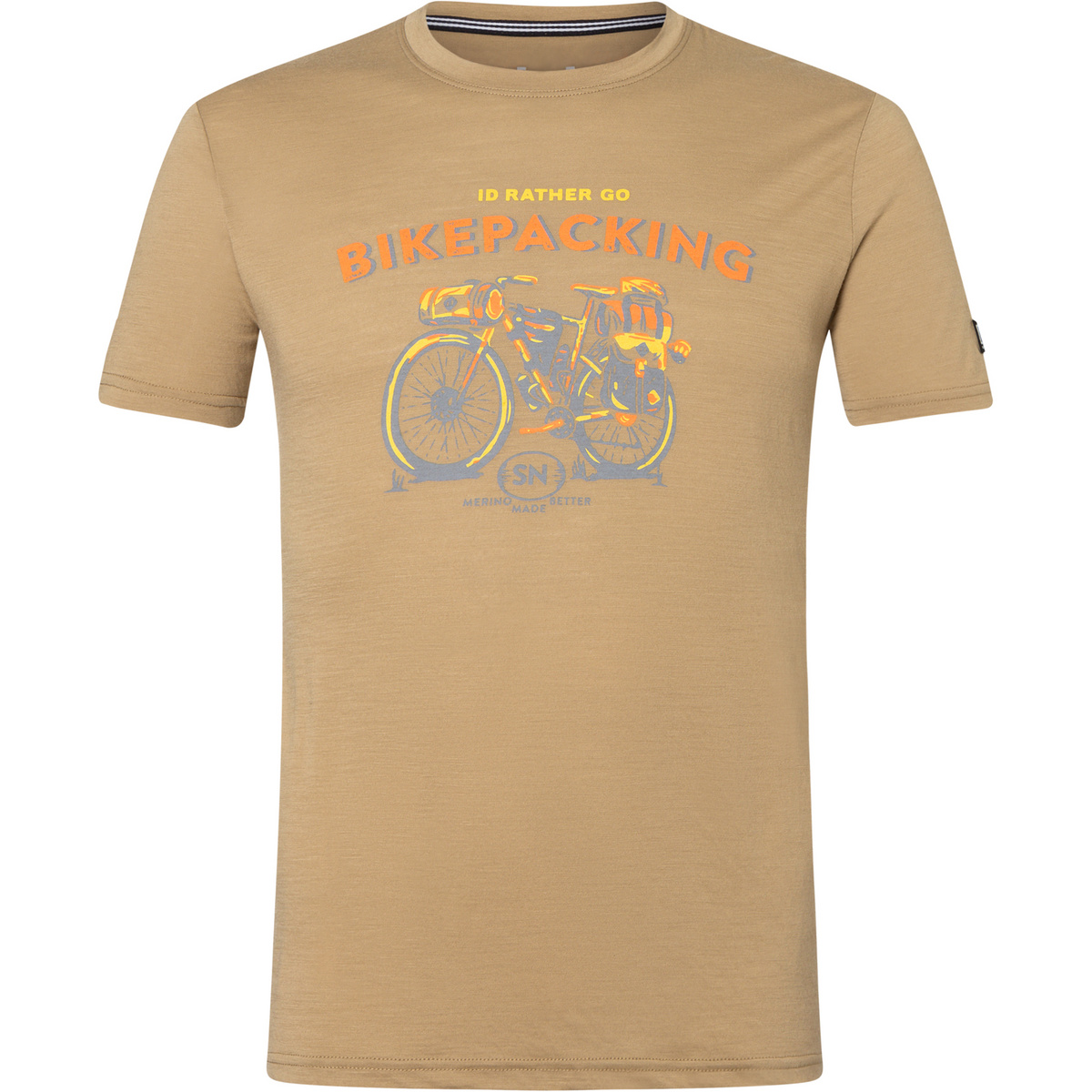 Super.Natural Herren Bikepacking T-Shirt von Super.Natural