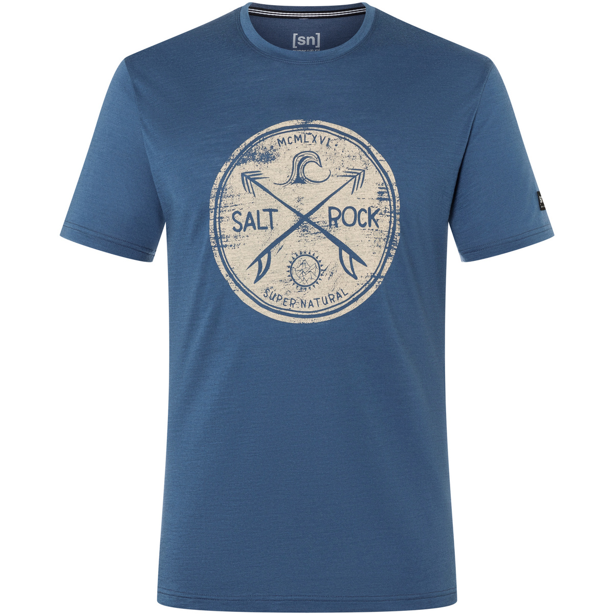 Super.Natural Herren Salt & Rock T-Shirt von Super.Natural