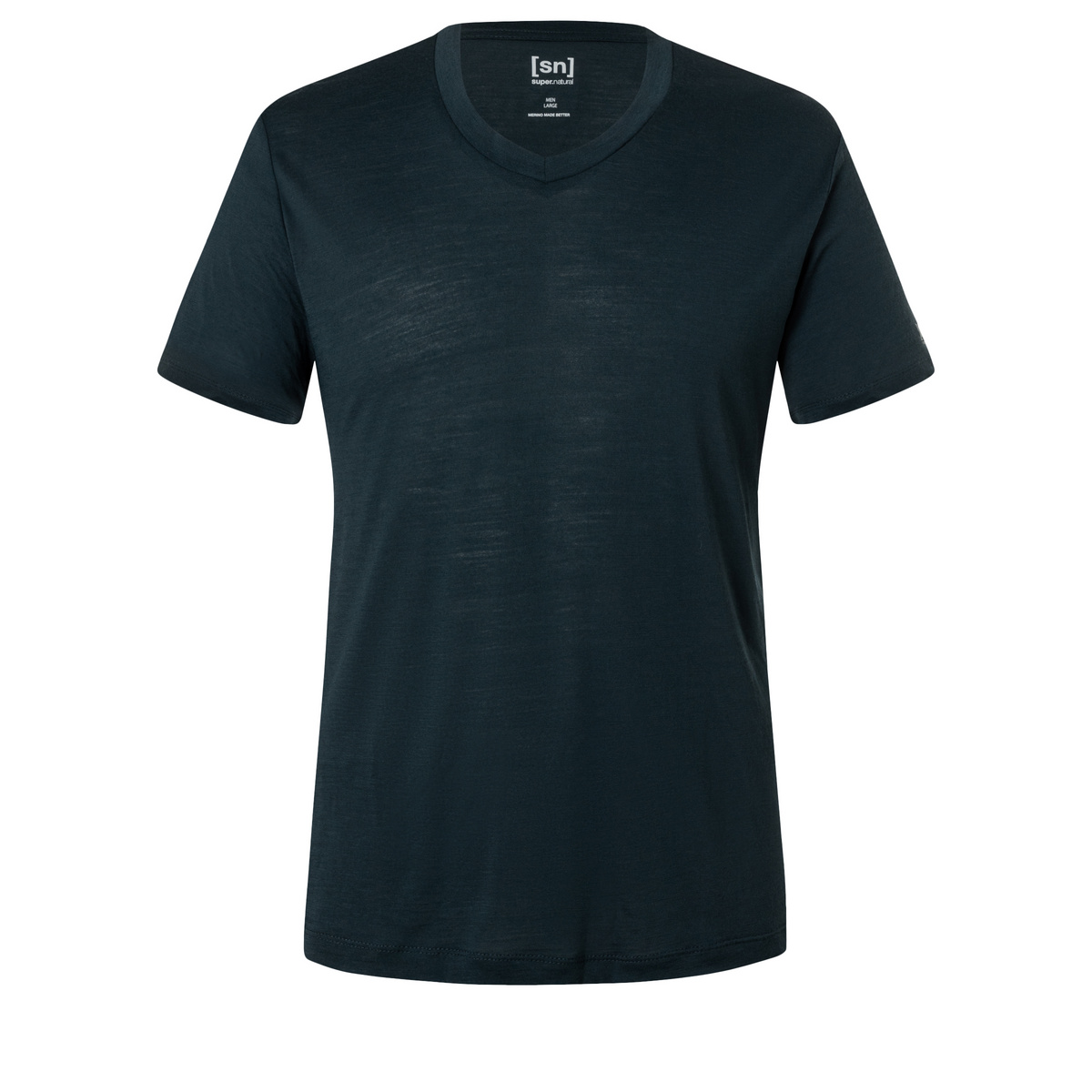 Super.Natural Herren Sierra140 V Neck T-Shirt von Super.Natural