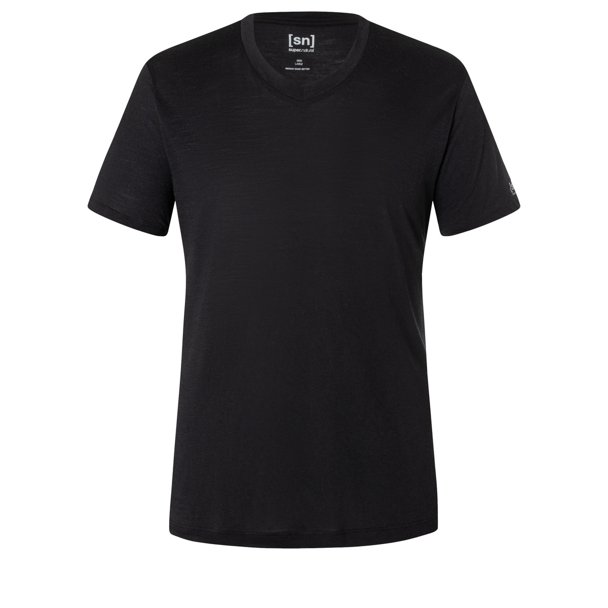 Super.Natural Herren Sierra140 V Neck T-Shirt von Super.Natural