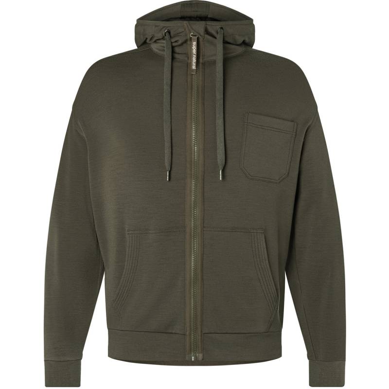 Super.Natural Herren Solution Hoodie Jacke von Super.Natural