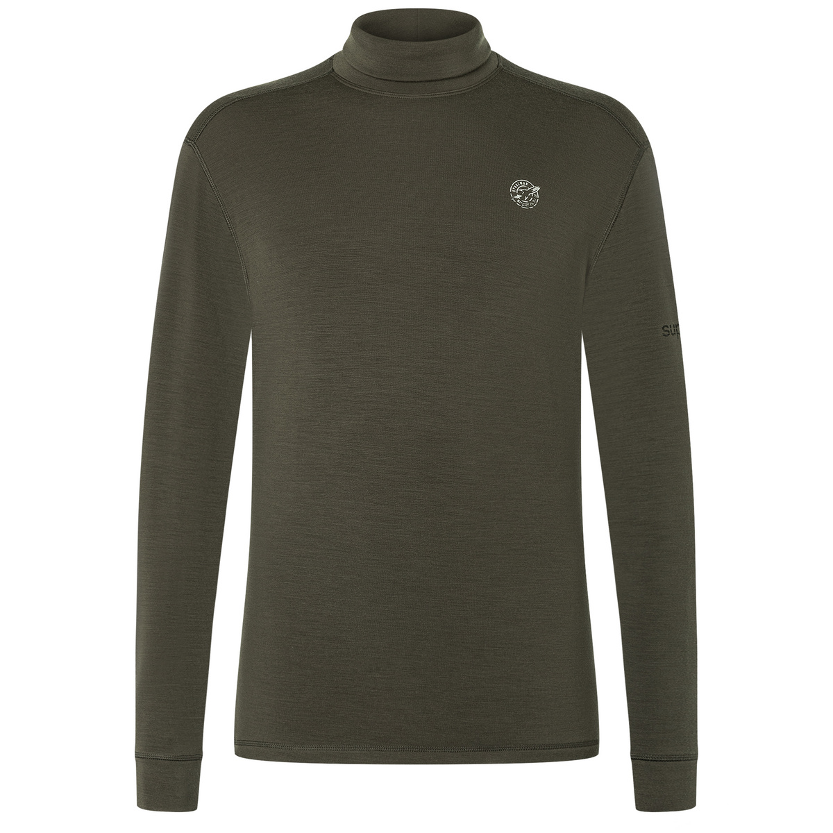 Super.Natural Herren Space260 Turtle Neck Longsleeve von Super.Natural