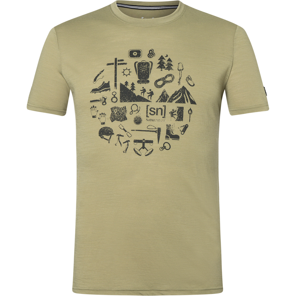 Super.Natural Herren Well Equipped T-Shirt von Super.Natural