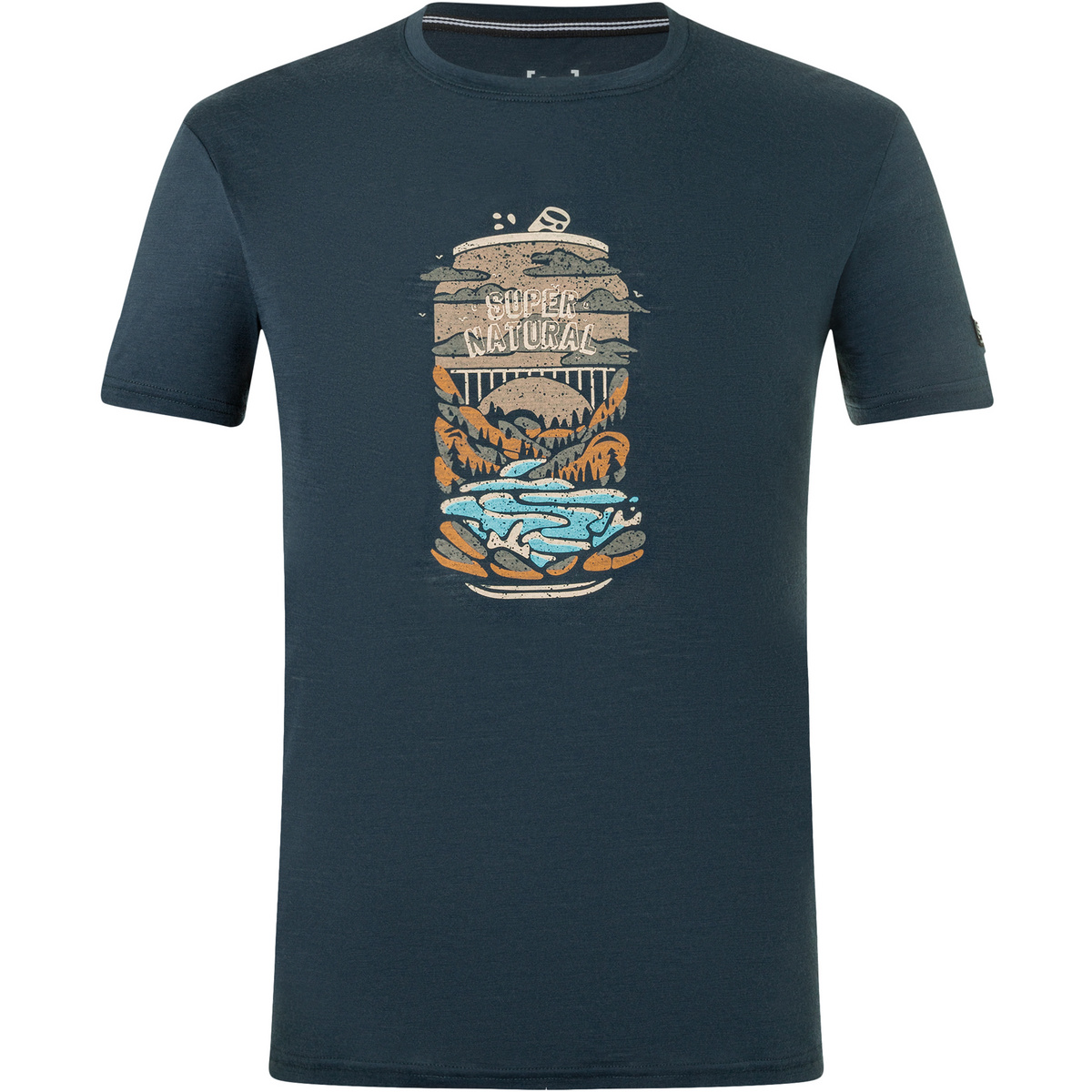 Super.Natural Herren Yes We Canned T-Shirt von Super.Natural