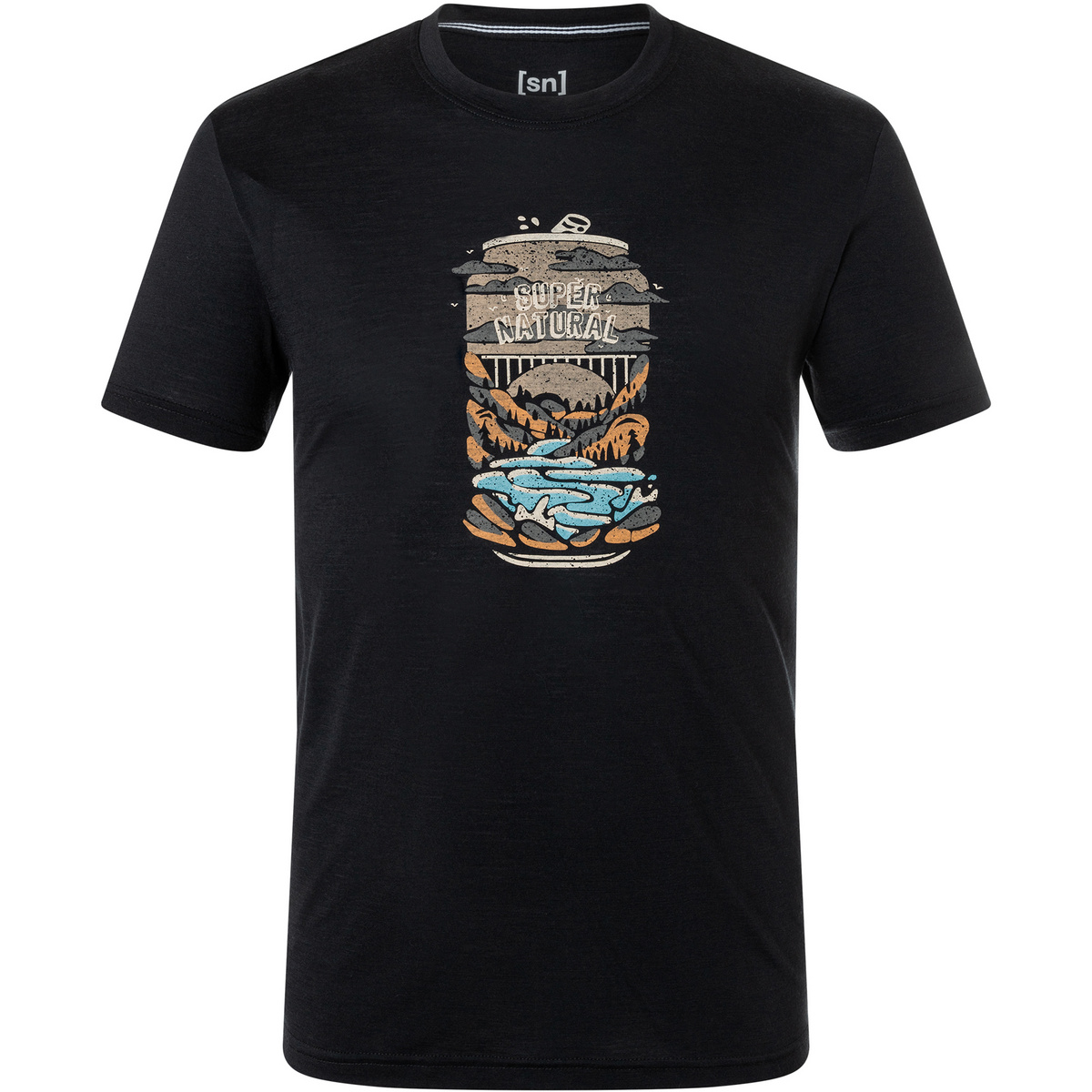 Super.Natural Herren Yes We Canned T-Shirt von Super.Natural