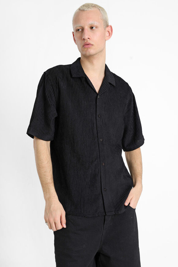 Supercrew Strukturiertes Hemd | Schwarz | Herren | M Supercrew Strukturiertes Hemd | Schwarz | Herren | M von Supercrew