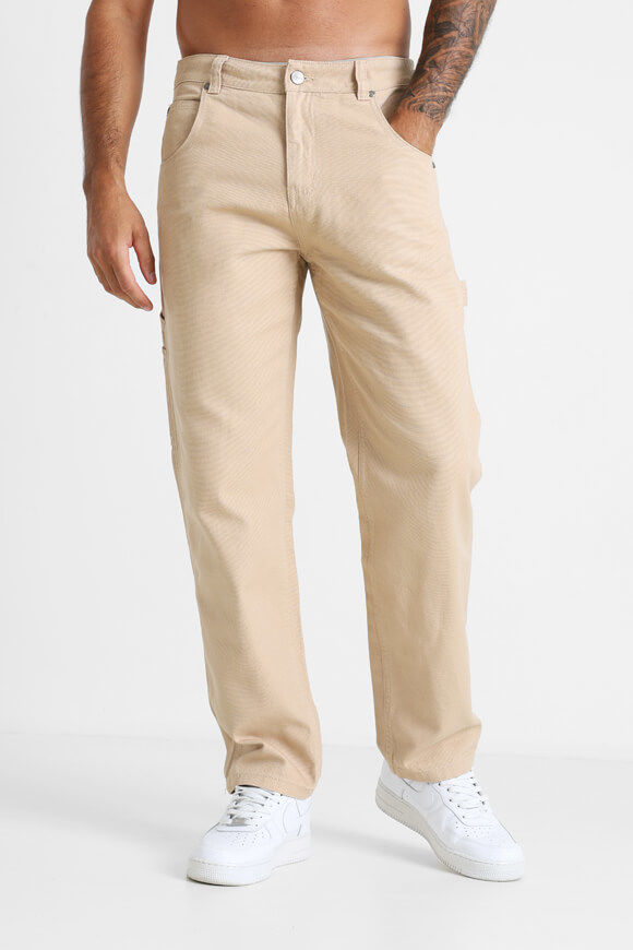 Supercrew Relaxed Fit Jeans | Beige | Herren  | 32 von Supercrew