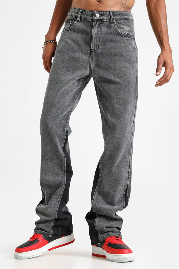 Supercrew Straight Fit Jeans | Dunkelgrau | Herren  | 32 von Supercrew