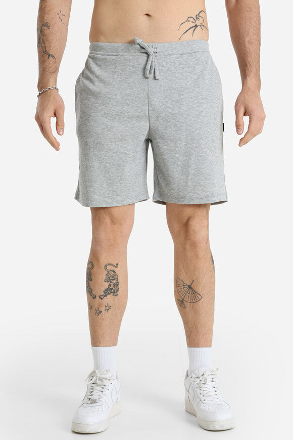 Supercrew Strukturierte Stoffshorts | Grau meliert | Herren  | XS von Supercrew