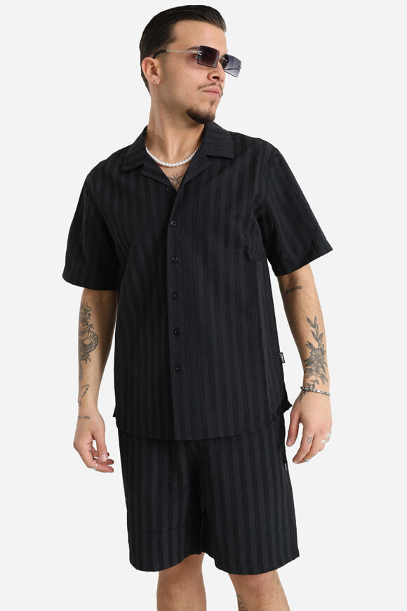 Supercrew Strukturiertes Hemd | Schwarz | Herren  | XL von Supercrew