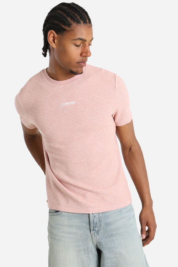 Supercrew Strukturiertes T-Shirt | Altrosa | Herren | M Supercrew Strukturiertes T-Shirt | Altrosa | Herren | M von Supercrew