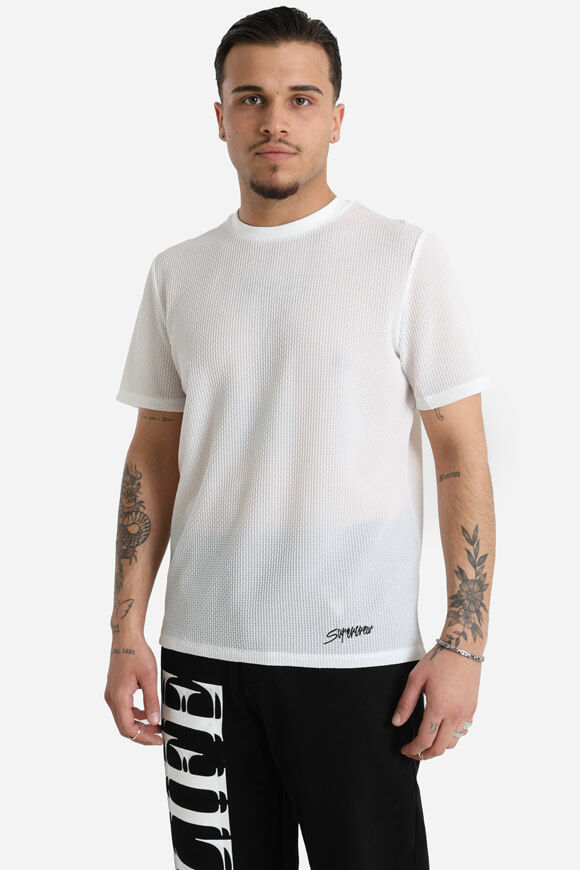 Supercrew Strukturiertes T-Shirt | Offwhite | Herren | S Supercrew Strukturiertes T-Shirt | Offwhite | Herren | S von Supercrew