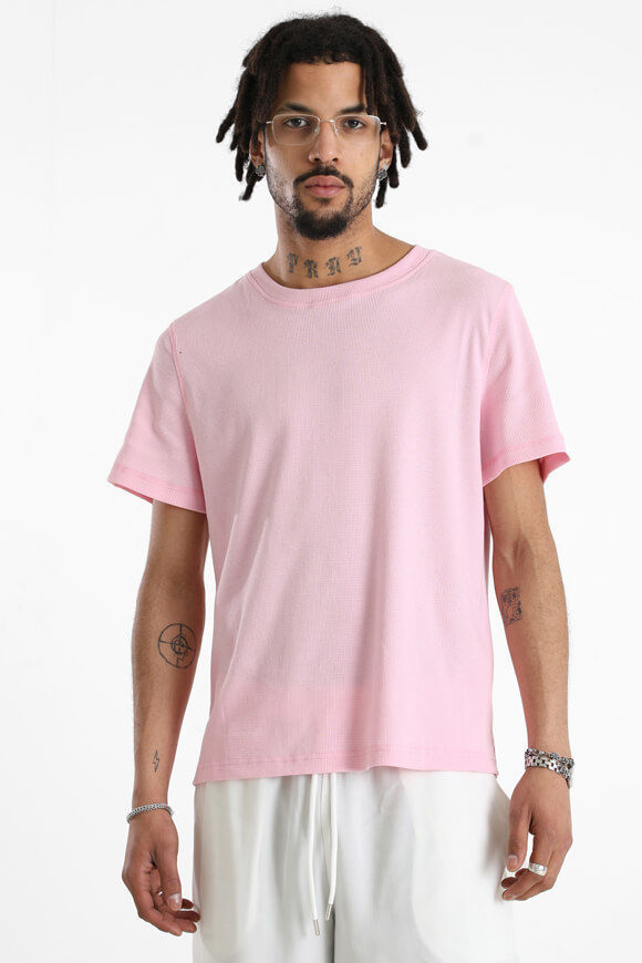 Supercrew Strukturiertes T-Shirt | Pink | Herren | XL Supercrew Strukturiertes T-Shirt | Pink | Herren | XL von Supercrew
