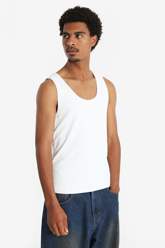 Supercrew Strukturiertes Tank Top | Offwhite | Herren  | M von Supercrew