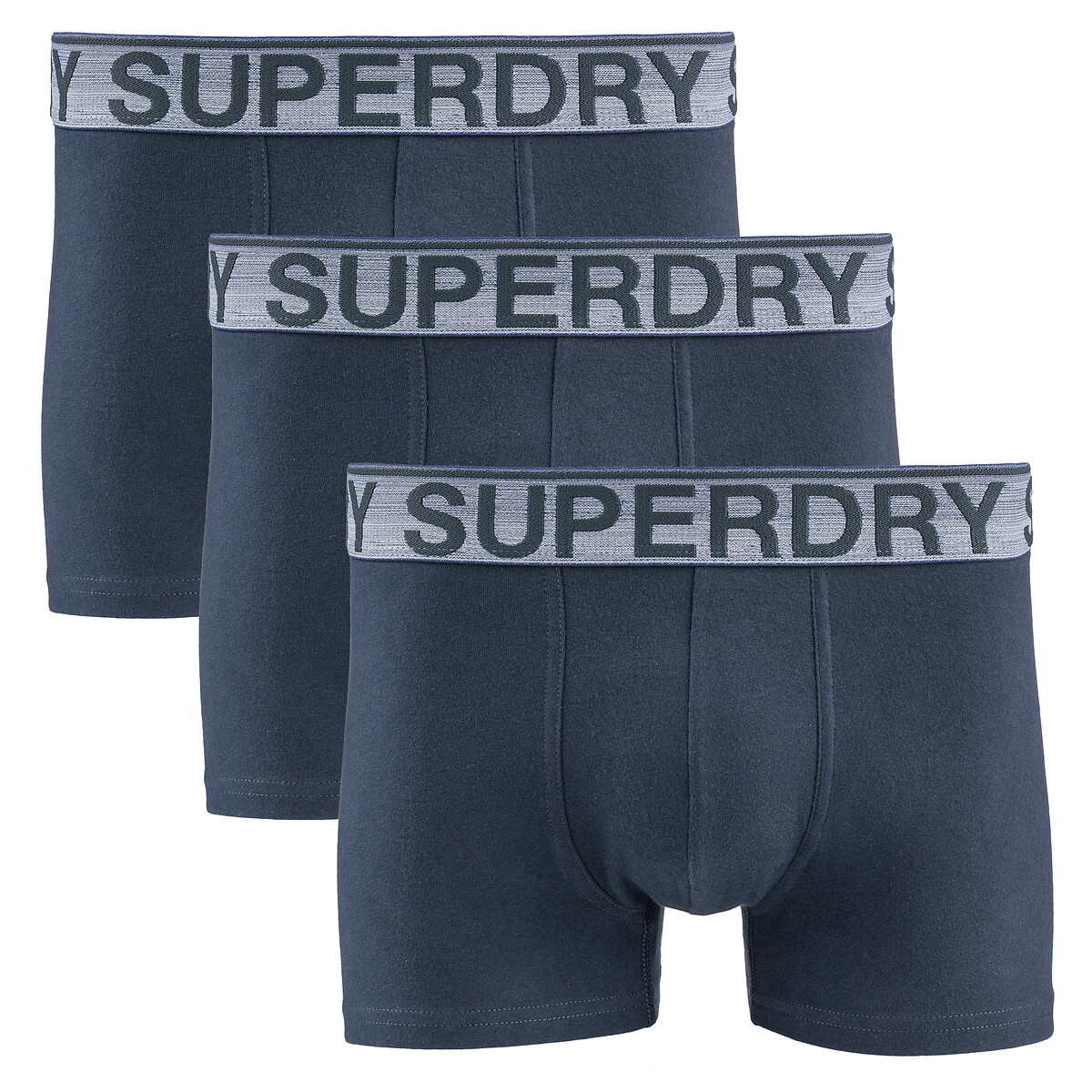 3er-Pack Boxerpants, unifarben von Superdry