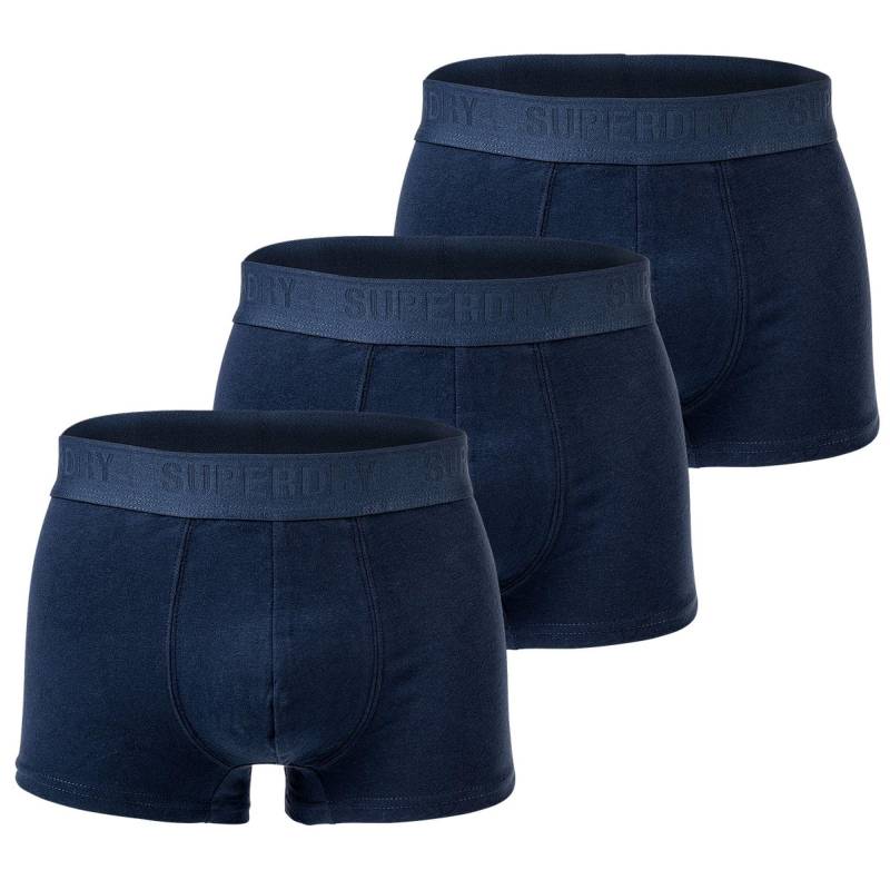 Boxershort 3er Pack Bequem Sitzend-trunk Multi Triple Pack Herren Marine S von Superdry