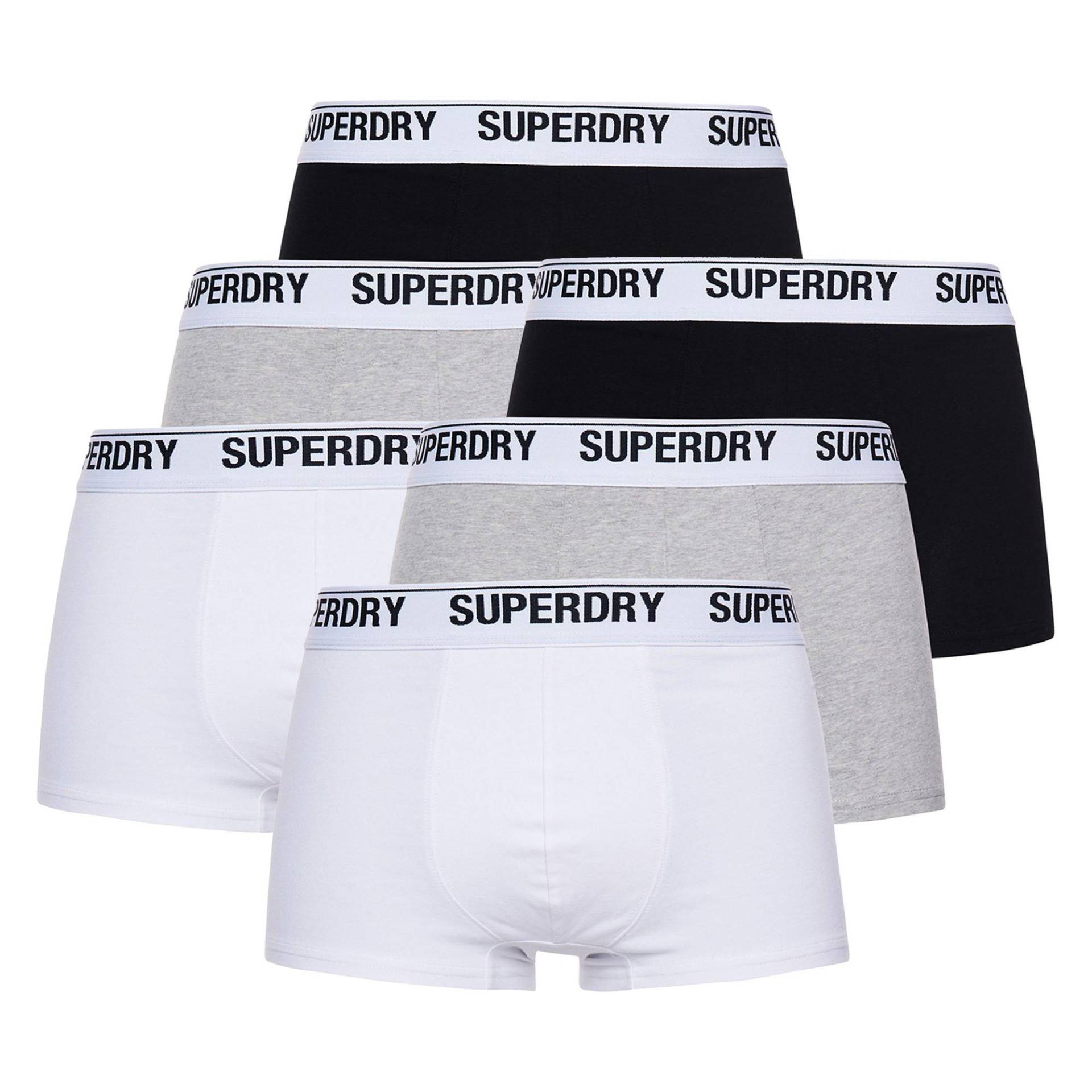 Boxershort Casual Bequem Sitzend Herren Taubengrau S von Superdry