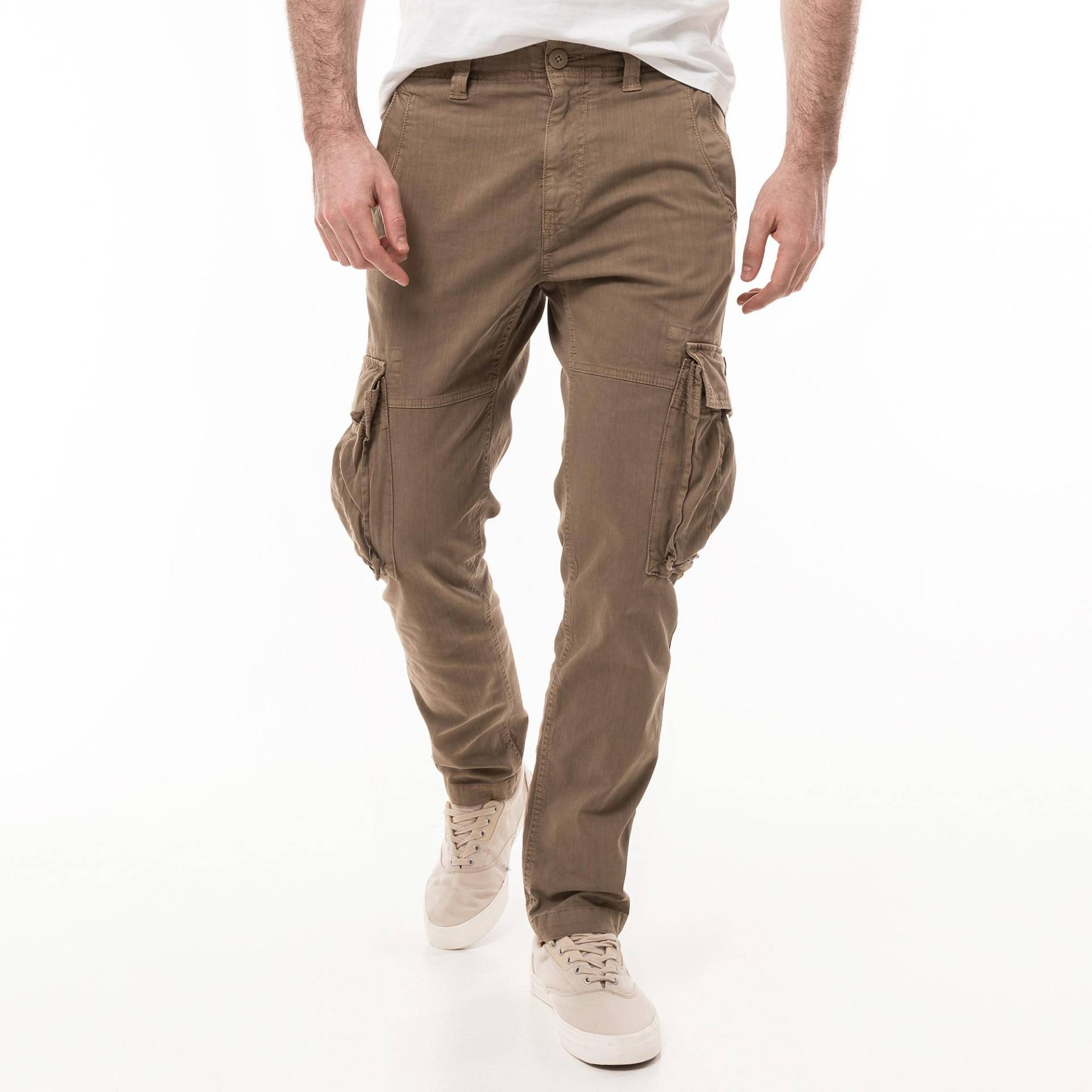 Cargohose, Slim Fit Herren Khaki W31 von Superdry