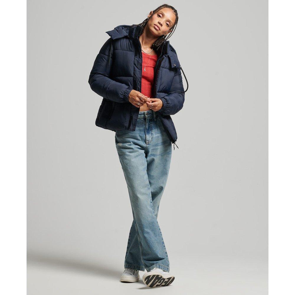 Daunenjacke Mit Kapuze, Frau Ripstop Damen  L von Superdry