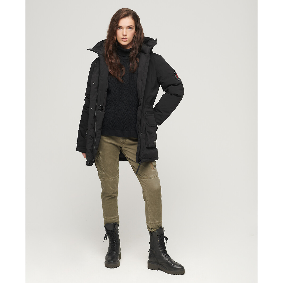 Halblanger City-Parka von Superdry