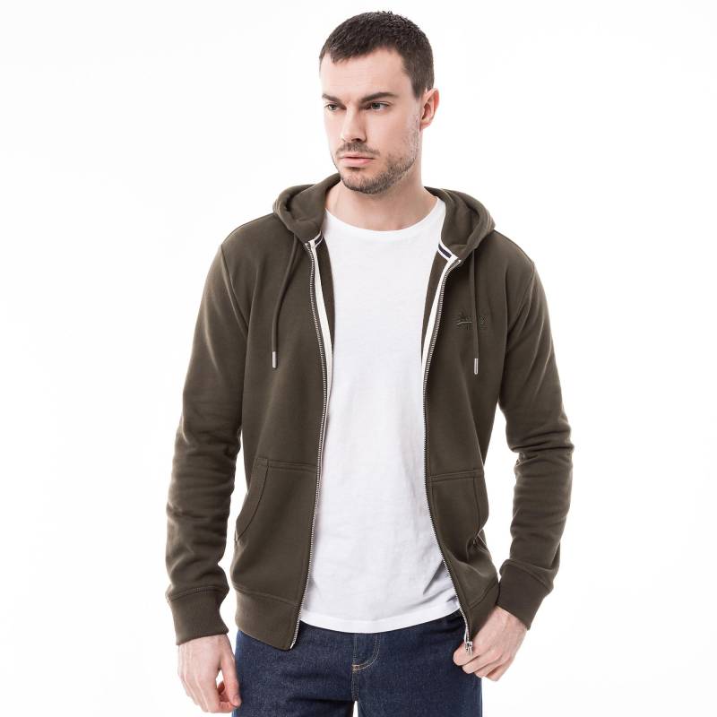 Hoodie Herren Khaki S von Superdry