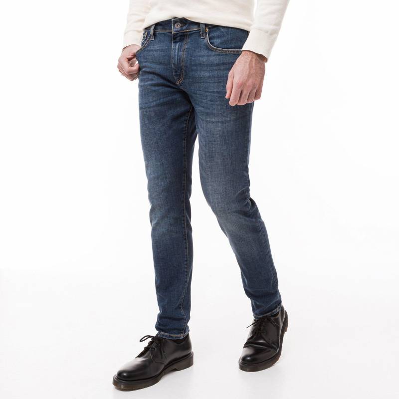 Jeans, Straight Leg Fit Herren Blau L32/W31 von Superdry