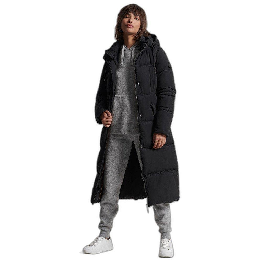 Lange Daunenjacke Aus Mikrofaser, Damen  44 von Superdry